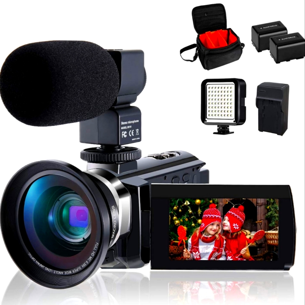 CofunKool Ultra 4K Video Camera Camcorder